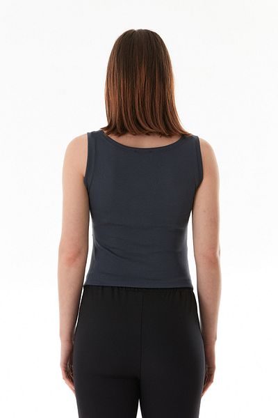 Fulla Moda Wide Collar Blouse with Draped Sides