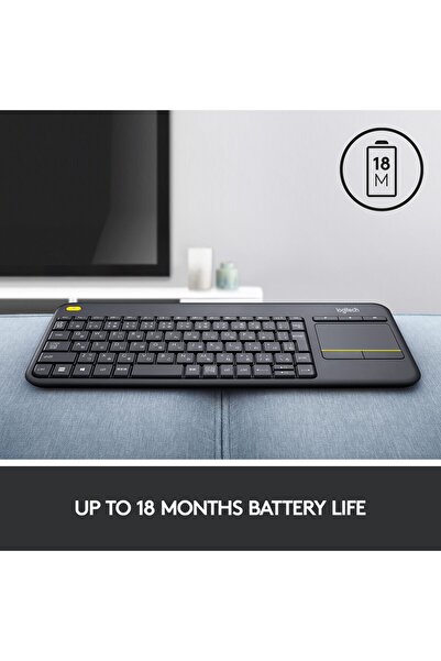 logitech Tastatură wireless Logitech K400 Plus Dark