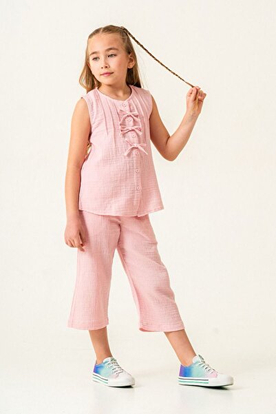 Minigimin Cicileri Комплект от 2 муселинови панделки Cicileri за момичета с т...