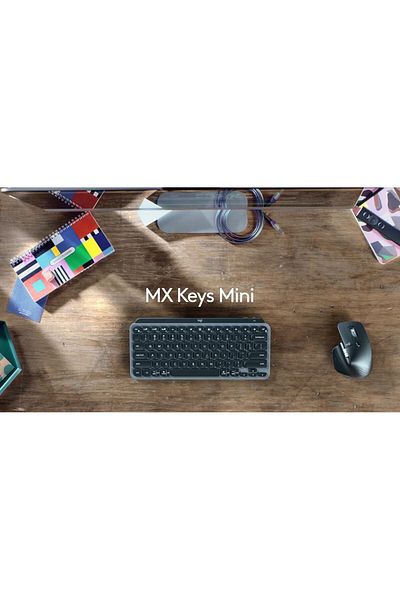 logitech Tastatura iluminata Logitech MX Keys Mini