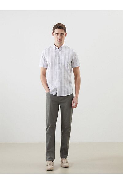 LC Waikiki Ανδρικό παντελόνι Chino LCWAIKIKI Basic Slim Fit Gabardine