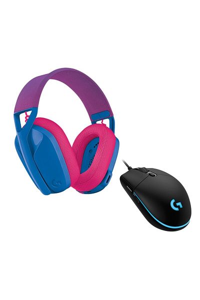 logitech Set Casti PC + Mouse