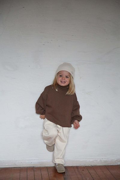 OhlalaKoala Yellow Kids Tracksuit Set - Back Printed