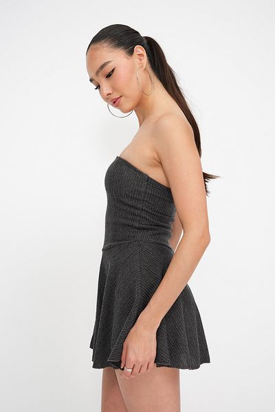 Addax Strapless Mini Dress E16536