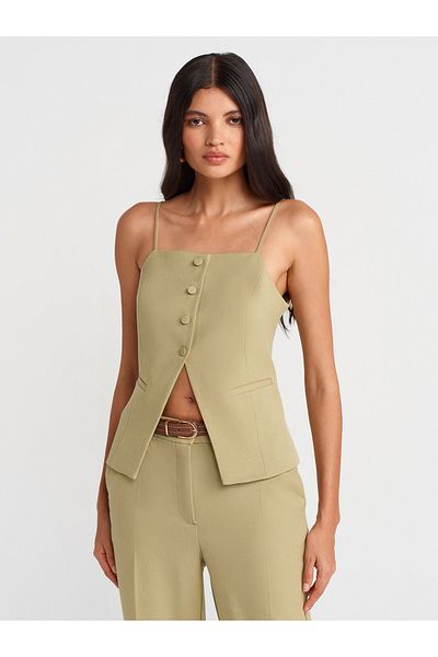 Dilvin 60585 Hanging Vest-Cagla