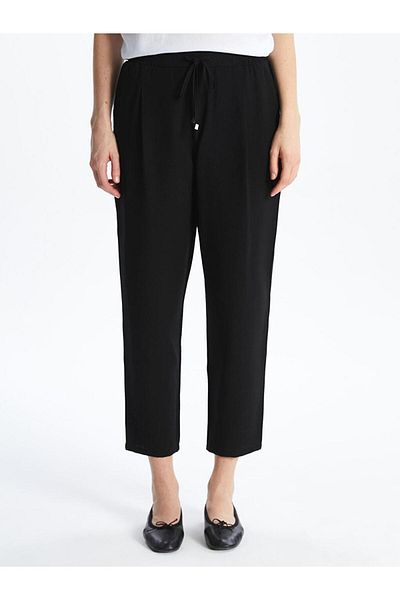 LC Waikiki Elastic Waist Carrot Cut Women's Trousers (S5)