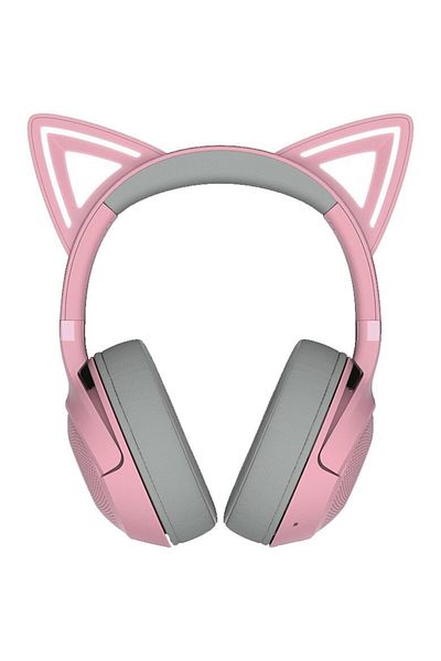 RAZER Casti Razer Kraken Kitty V2 Bluetooth 5.2 Quartz Edition