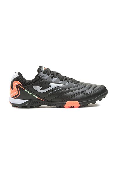 Joma Maxima 2301 - Černé a oranžové pánské polní boty Astroturf