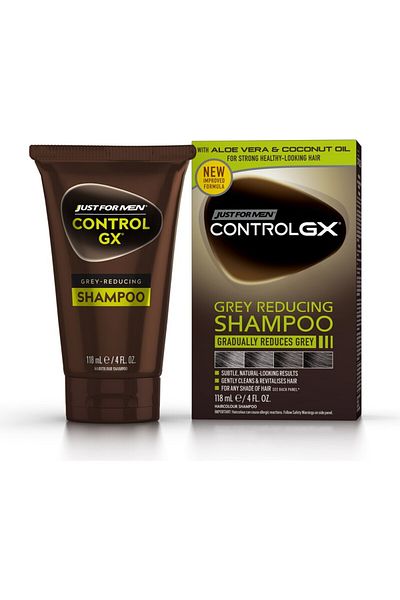 Just For Men Controlgx Hair Blackening Gray Blocker Shampoo 118 ml