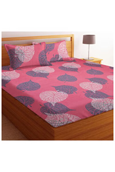 BSB HOME طقم ملاءات سرير كينج من القطن الفاخر من جلايس، ١٨٠ خيطًا، مع غطاءي و...