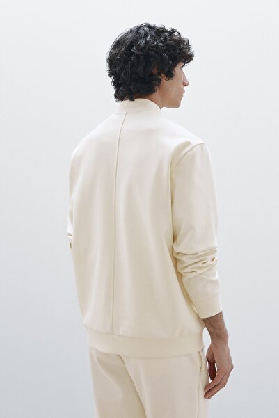 Massimo Dutti Pamuk karışımlı bomber ceket