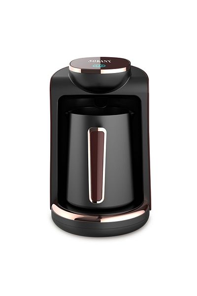 SOKANY Turkish Coffee Maker Electric Coffee Pot 4 Cups 250ml 550W SK-0136 Black Red