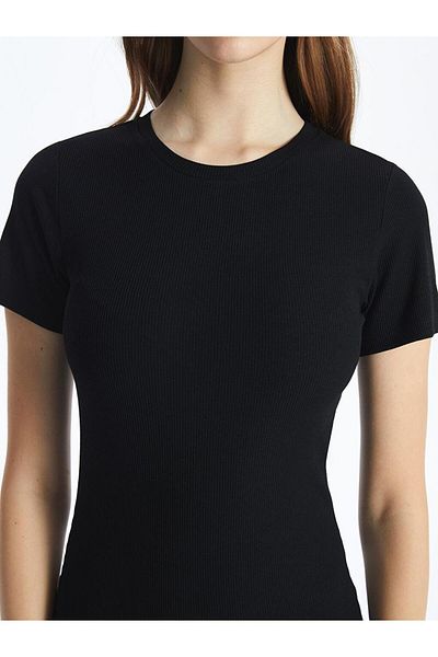 LC Waikiki Γυναικείο φόρεμα Bodycon Crew Neck (S5)