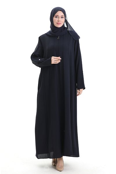 sefamerve Φερμουάρ μεγάλου μεγέθους με ραφές 6177-07 Navy Blue