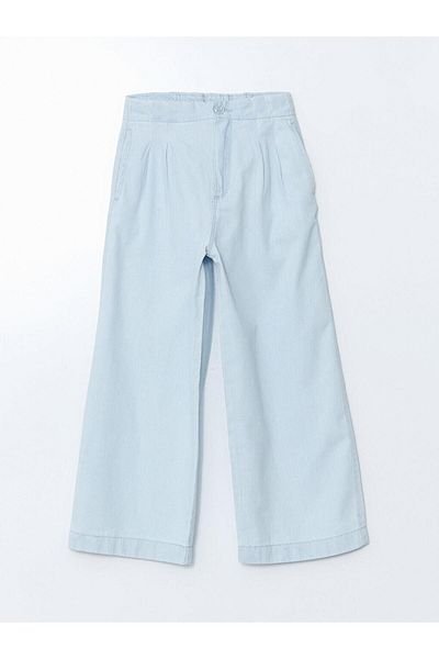 LC Waikiki Elastische Jeanshose für Mädchen mit verstellbarem Bund (S5)