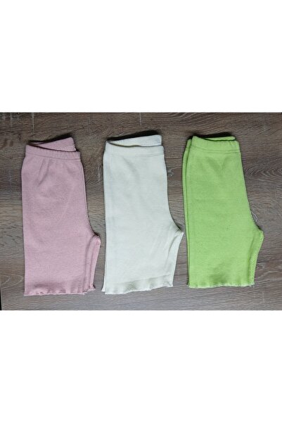 Fun Kız - Erkek Bebek 3lü Şort Tek Alt Çocuk Tayt