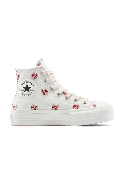 converse A13659C Chuck Taylor All Star Lift Shoes White