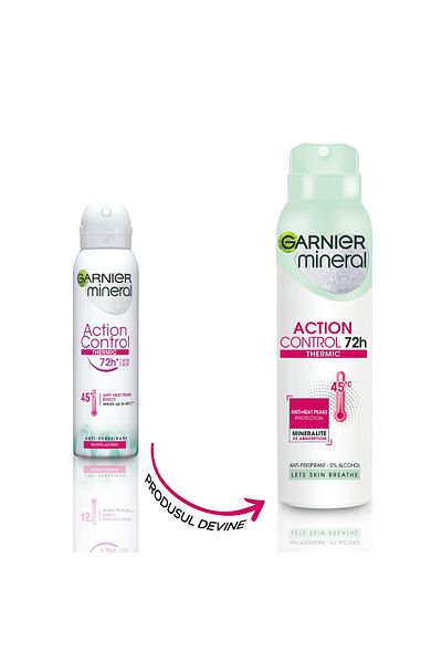 Garnier Deodorant antiperspirant spray Garnier Mineral Thermo Protect pentru femei