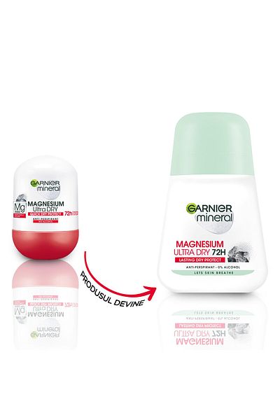 Garnier Garnier Mineral Magnesium Ultra Dry roll-on antiperspirant deodorant for women