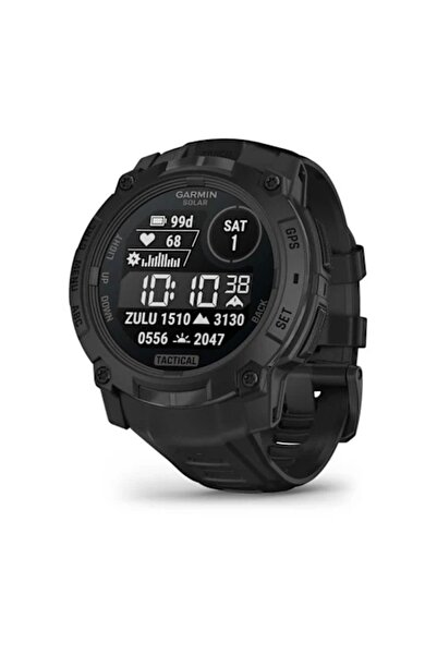 Garmin Instinct 3 – 45 mm Solar Tactical Edition Siyah