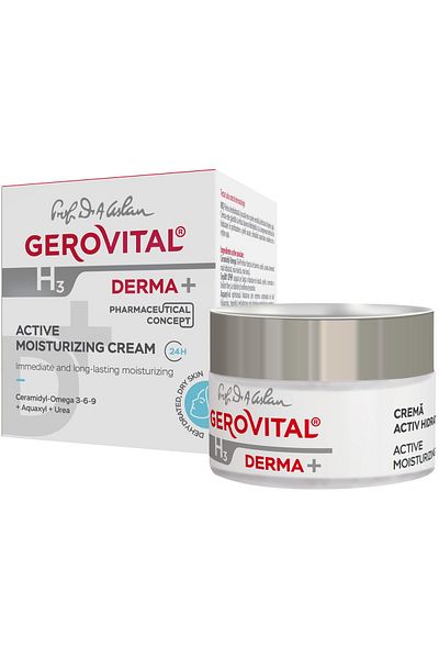 GEROVITAL Crema activ hidratanta 24h Gerovital H3 Derma+