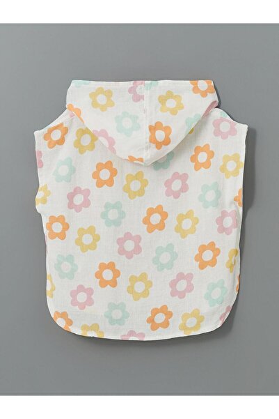 LC Waikiki Lcw Baby Flower Printed Baby Girl Beach Towel (S5)