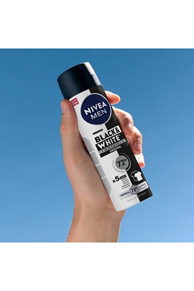 NIVEA Deodorant spray Nivea Men Invisible for Black & White Power