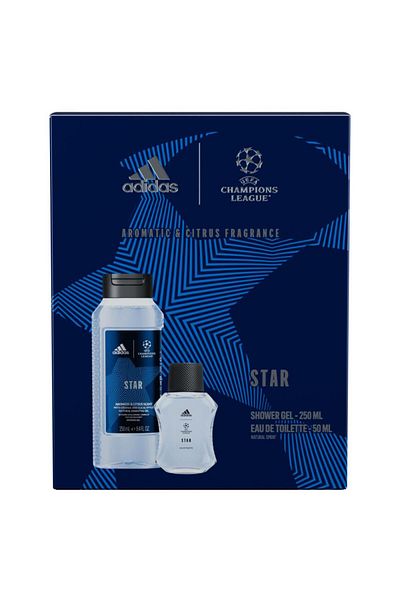adidas Set Cadou Adidas Uefa Star: Apa de toaleta