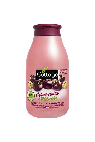 Cottage Black Cherry & Pistachio Shower Gel