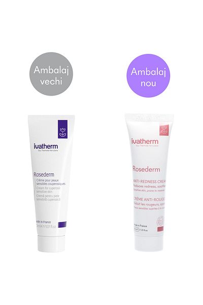 IVATHERM Crema tratament cuperoza Rosederm