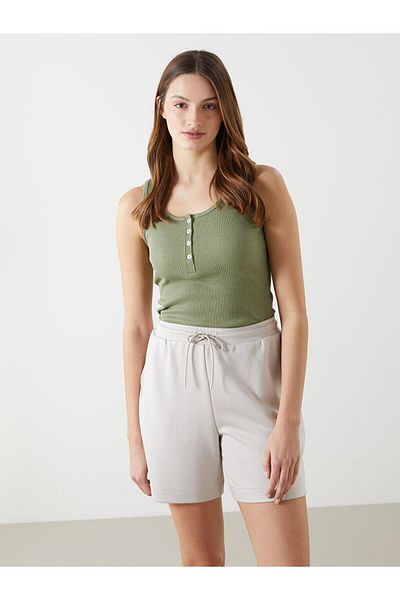 LC Waikiki U Neck Textured Women's Undershirt (S5)