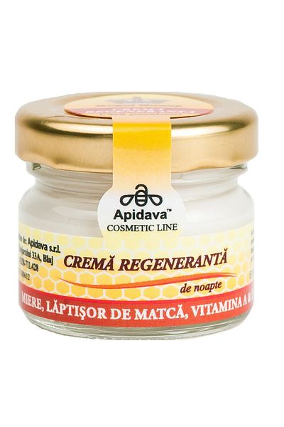 Apidava Crema regeneranta de noapte Apidava cu miere