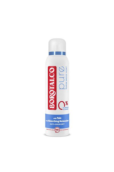 Borotalco Deodorant spray Borotalco Pure Natural Freshness 150ml