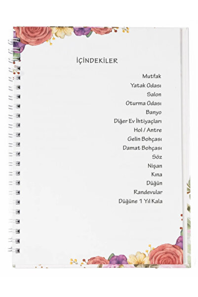smartman Defter Hediyeli Apes Plus Evlilik Planlayıcı , Söz , Nişan , Kına , Düğün Planlayıcısı