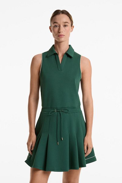 Oysho Medium weight piqué dress with cotton