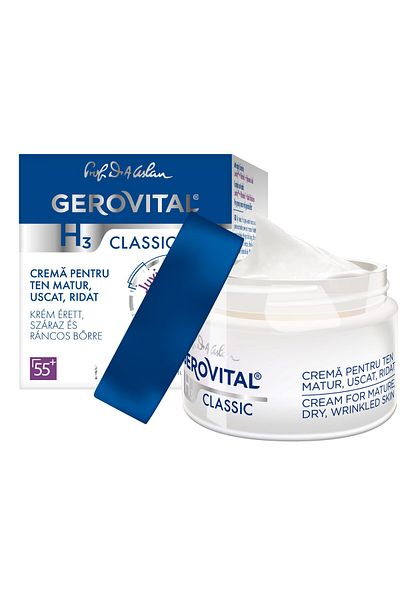 GEROVITAL Crema Gerovital H3 Classic pentru ten matur