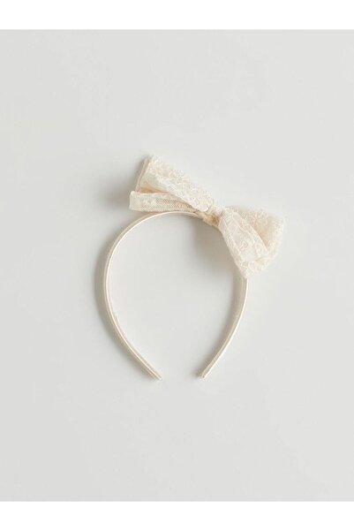 LC Waikiki Dantel Kız Bebek Elbise ve Saç Bandı 2'li (S5)