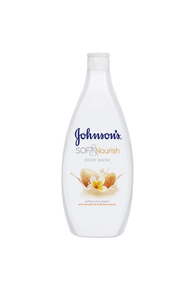 Johnson JOHNSON'S Soft & Nourish Almond Oil Jasmine Shower Gel
