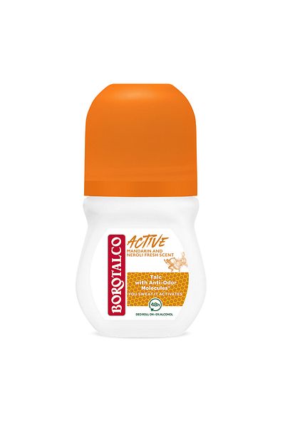 Borotalco Deodorant roll-on Borotalco Active Mandarine&Neroli 50ml