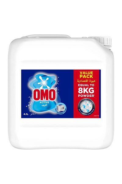 Omo Liquid Laundry Detergent, Active Value Pack 4.1 Litres