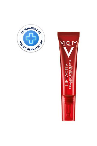 Vichy Crema cu efect antirid pentru conturul ochilor Vichy Liftactiv Collagen Specialist