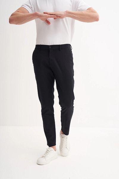 Cazador Παντελόνι Jogger Woven Straight Leg με τσέπες 1