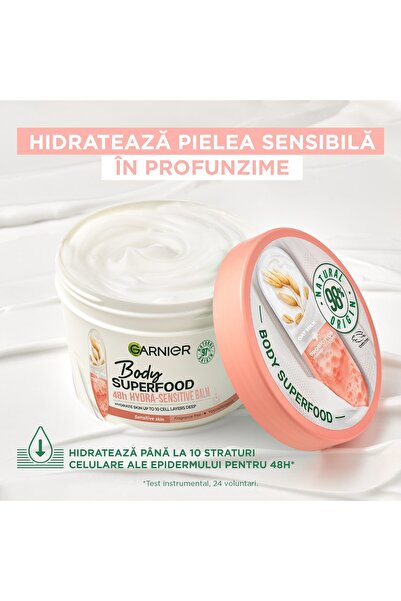 Garnier Balsam de corp hidratant Garnier Body Superfood Lapte de ovaz + Fractii Probiotice