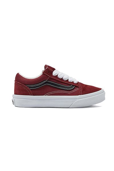 Vans Old Skool Kids Casual Shoes Red