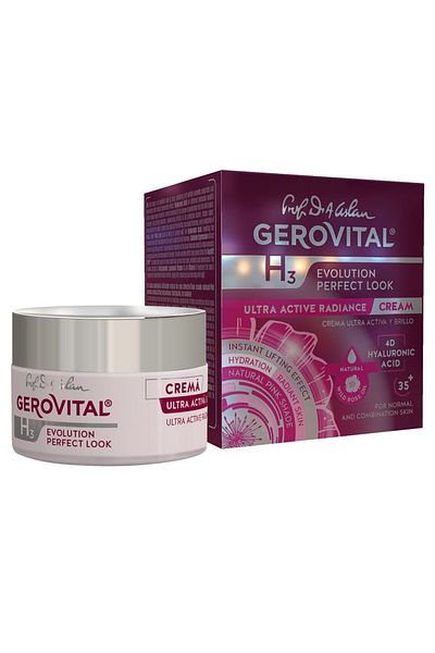 GEROVITAL Crema ultra activa si luminozitate Gerovital H3 Evolution Perfect Look