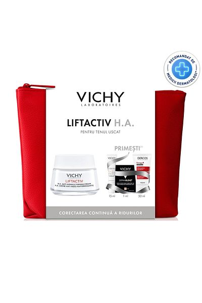 Vichy Vichy Liftactiv Anti-Wrinkle and Firming Cream Kit for Dry Skin