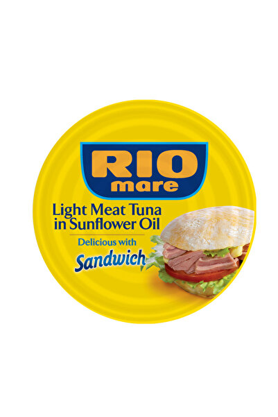 RIO MARE ساندويتش تونة ريو بزيت دوار الشمس 160 غرام