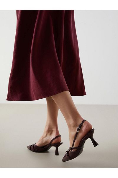 LC Waikiki Pointed Toe Women's Heeled Shoes (S5)