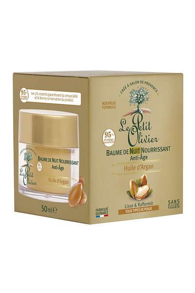 Le Petit Olivier Crema ingrijire ten Le petit olivier pentru noapte anti-age cu ulei de argan