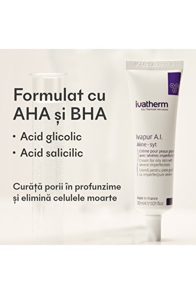 IVATHERM Acne and blemishes treatment Ivapur A.I. Akne-Syt